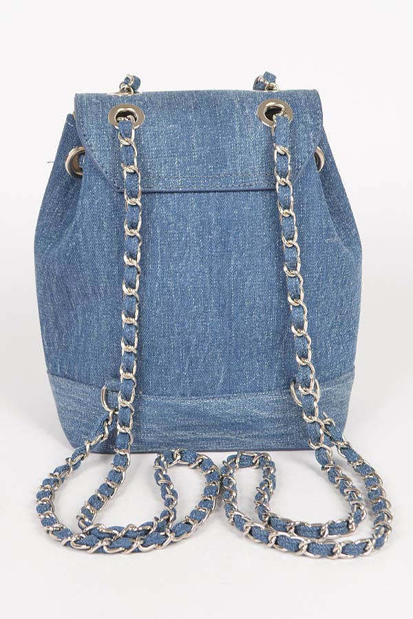 Denim BackPack