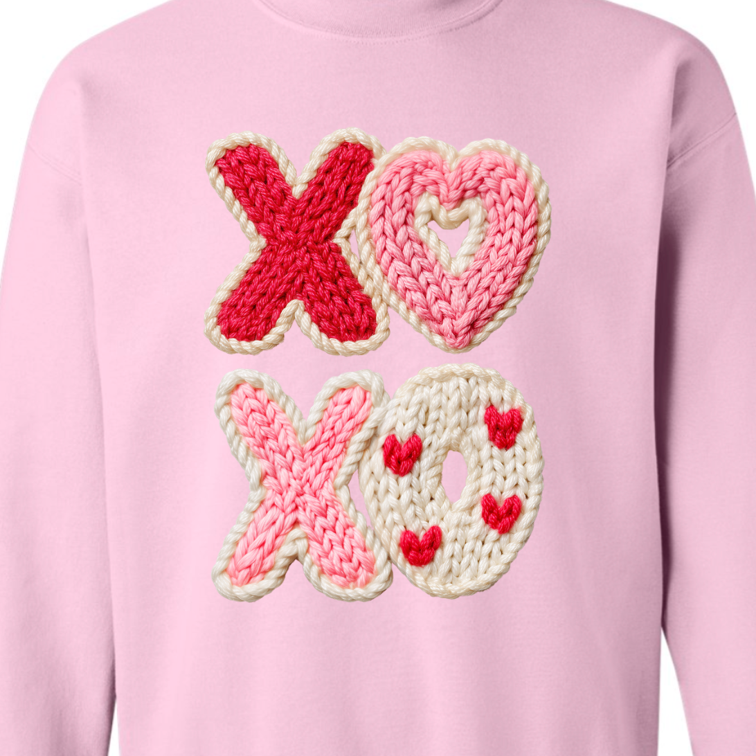 XOXO Knit Tee or Sweatshirt