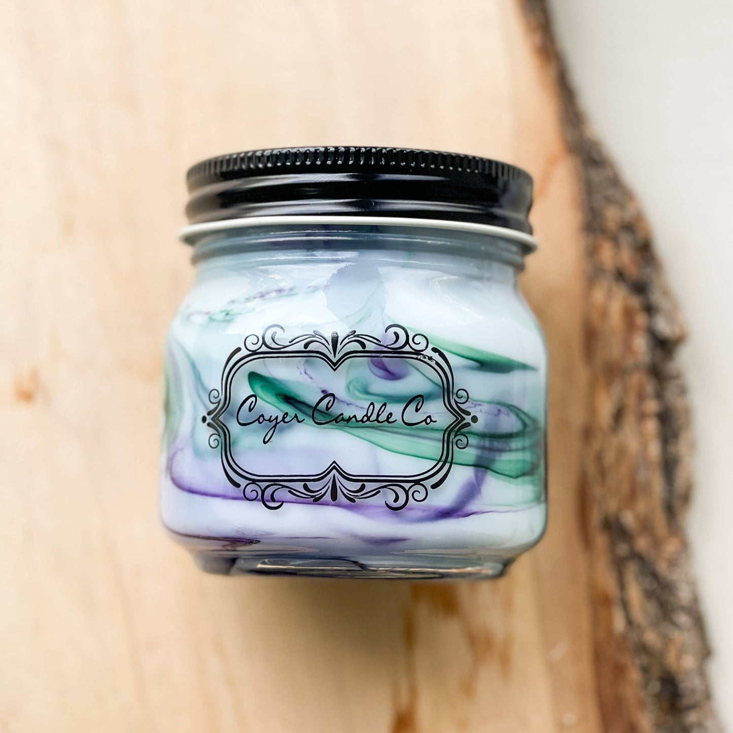 8 oz Candle Jars - Northern Lights