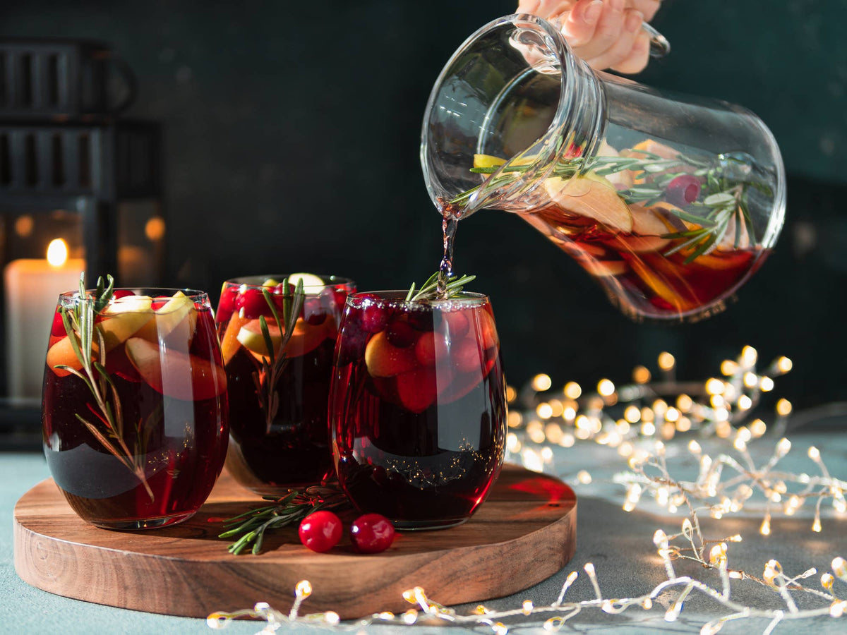 Winter Sangria Mix – Holiday Red Wine Cocktail Mixer
