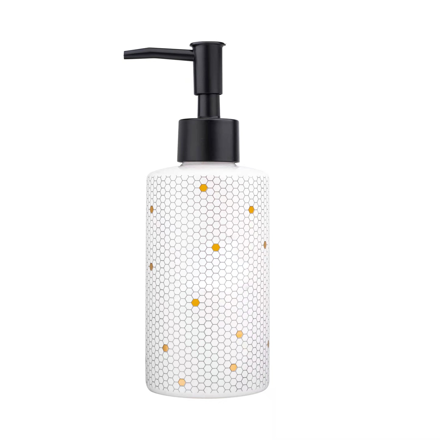8.5oz Honeycomb Tile Dish Soap Dispenser