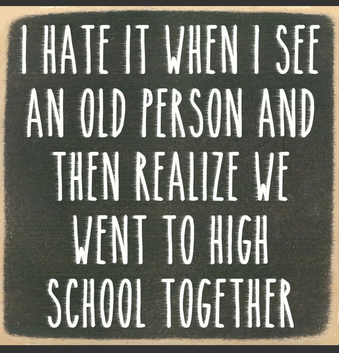 Old Person Sign