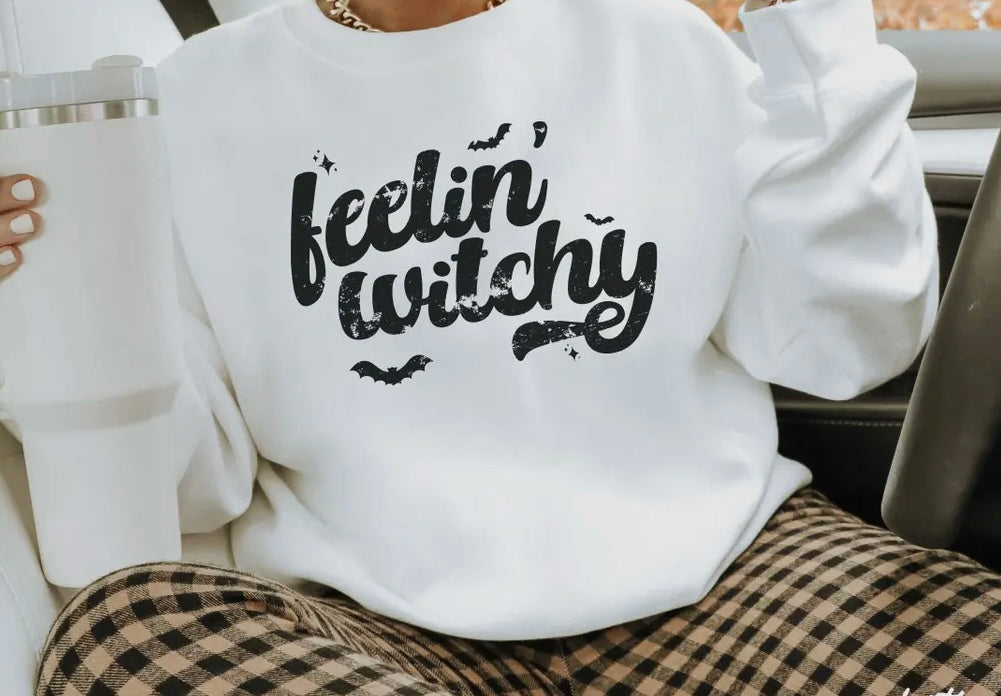 Feelin' Witchy Crewneck Sweatshirt