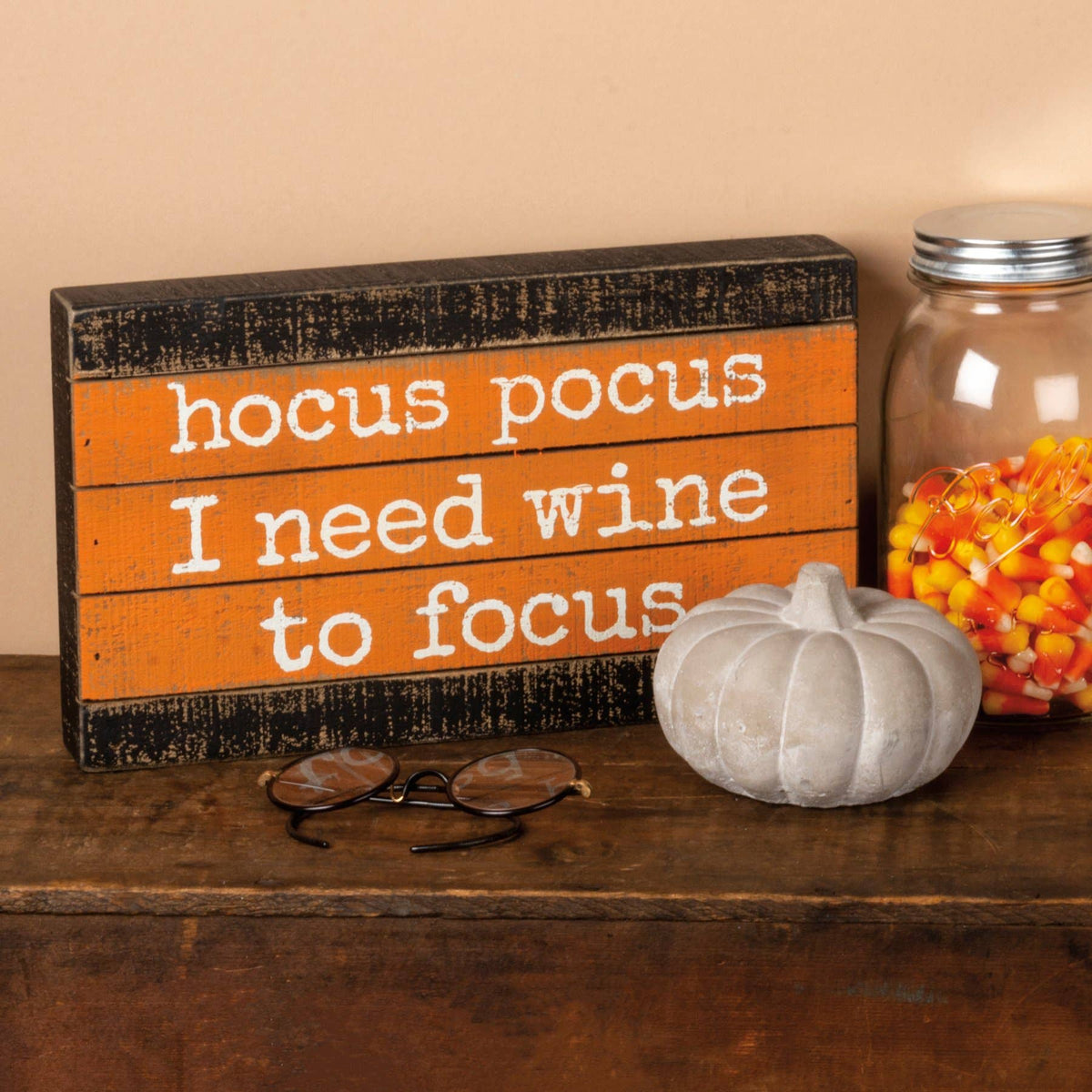 Hocus Pocus Slat Box Sign