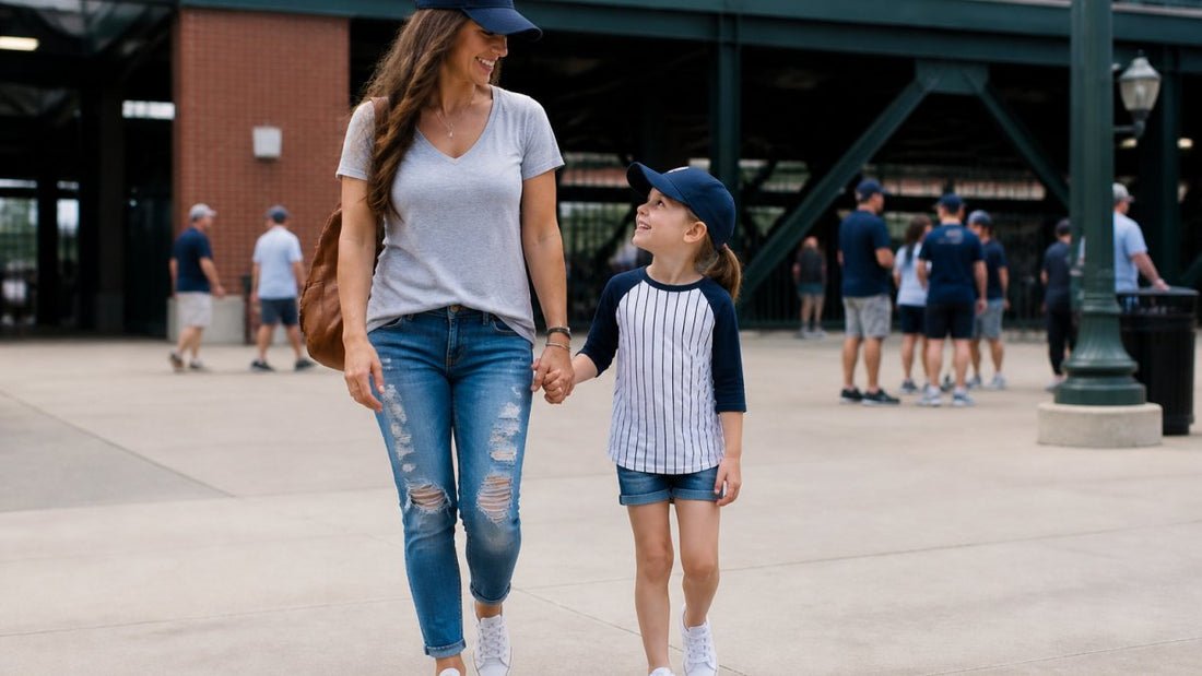 What to Wear to a Baseball Game as a Mom