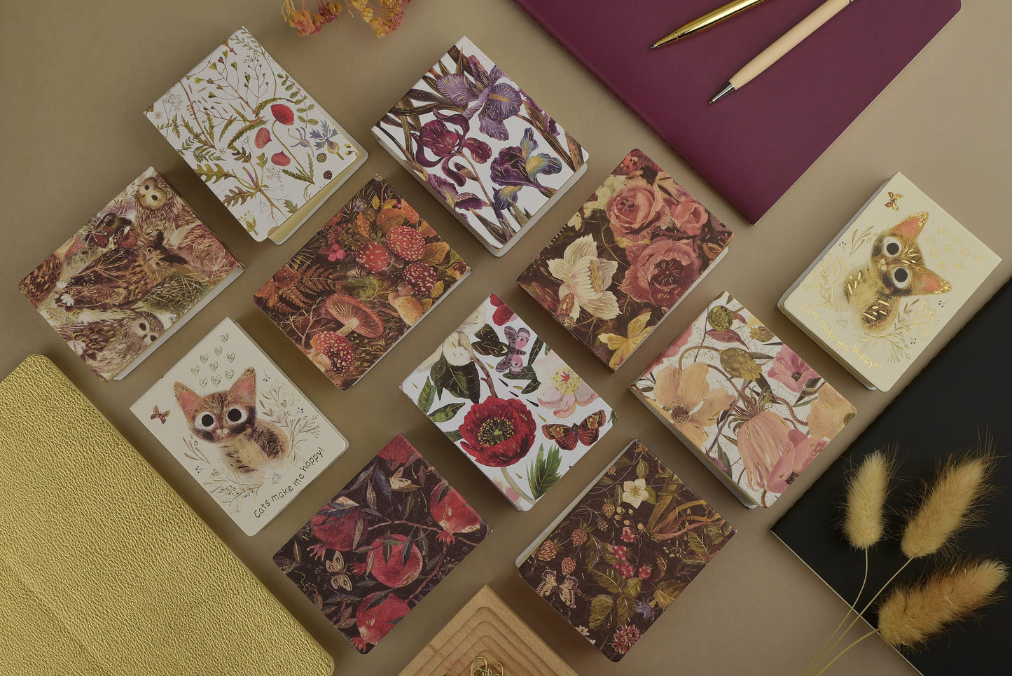 A7 Tear-Away Notepad  - Soft Petals