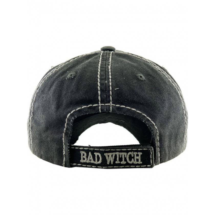 BAD WITCH Washed Vintage Ballcap