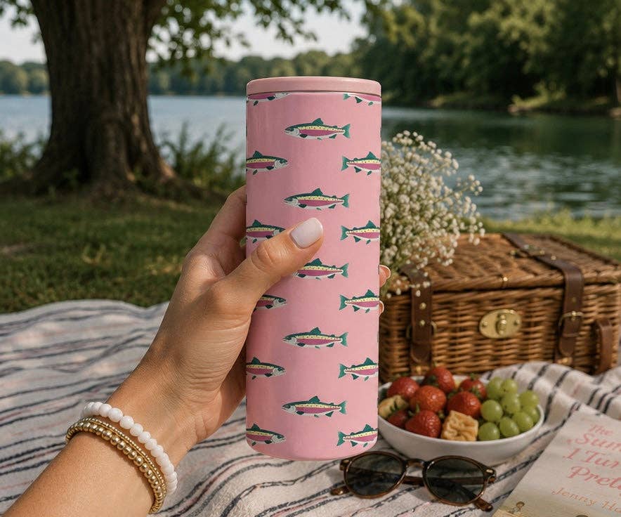 Hard Cooling Can in Pink Rainbow Trout