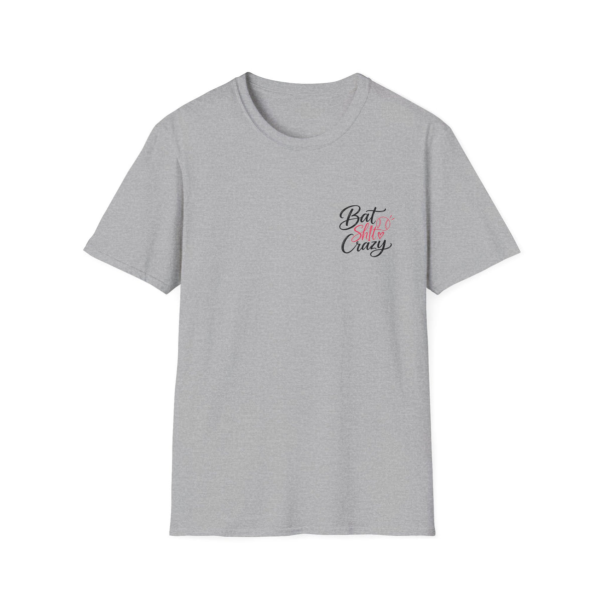 Bat Sh*t Crazy Baseball Mom Shirt – Funny Game Day Tee for Baseball & Softball Moms