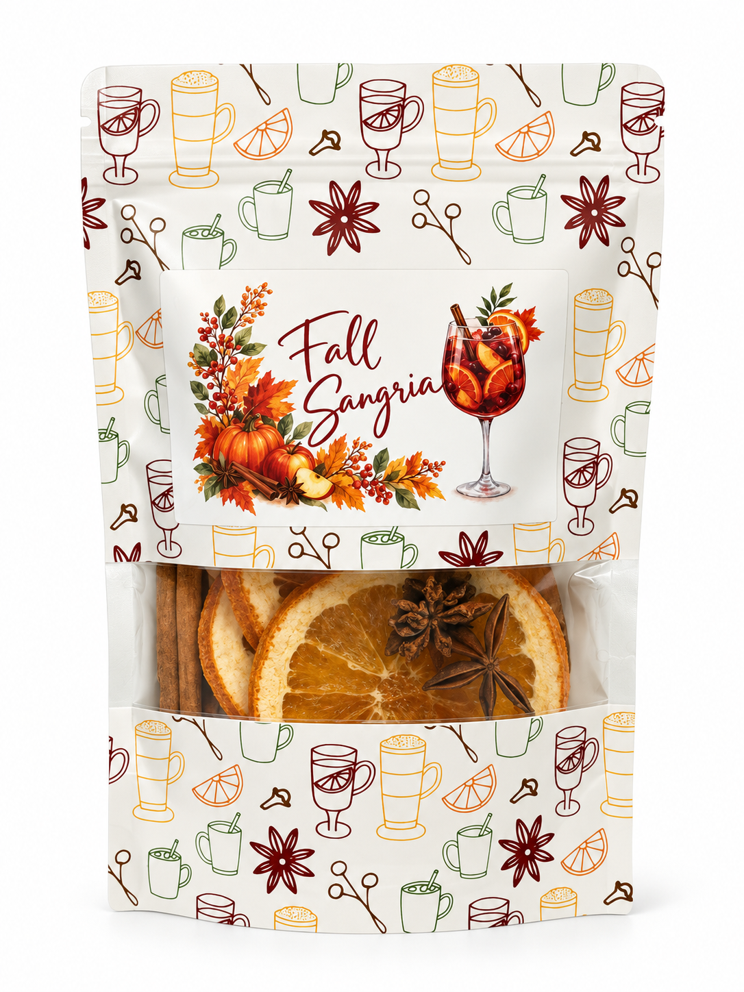 Fall Sangria Mix – Apple Cider & Spiced White Wine Cocktail