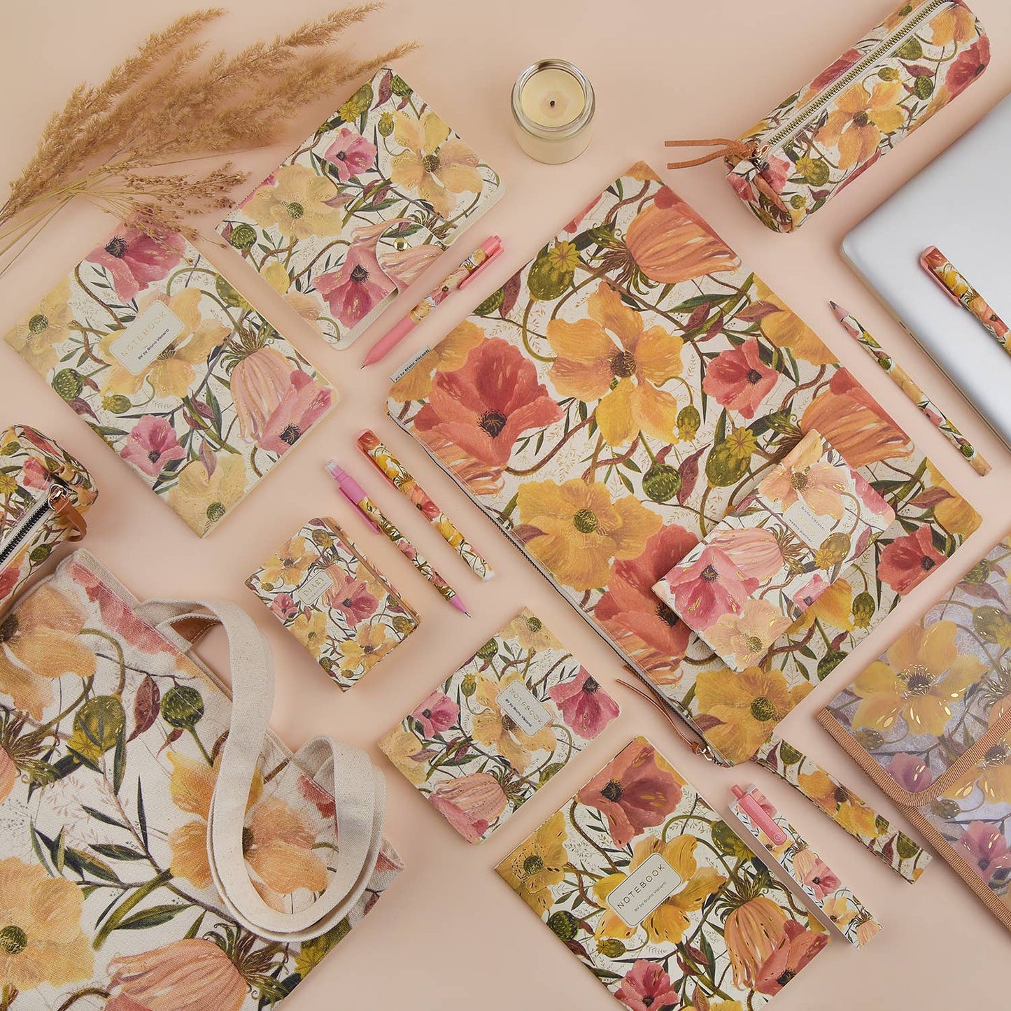 Pencil Pouch - Soft Petals