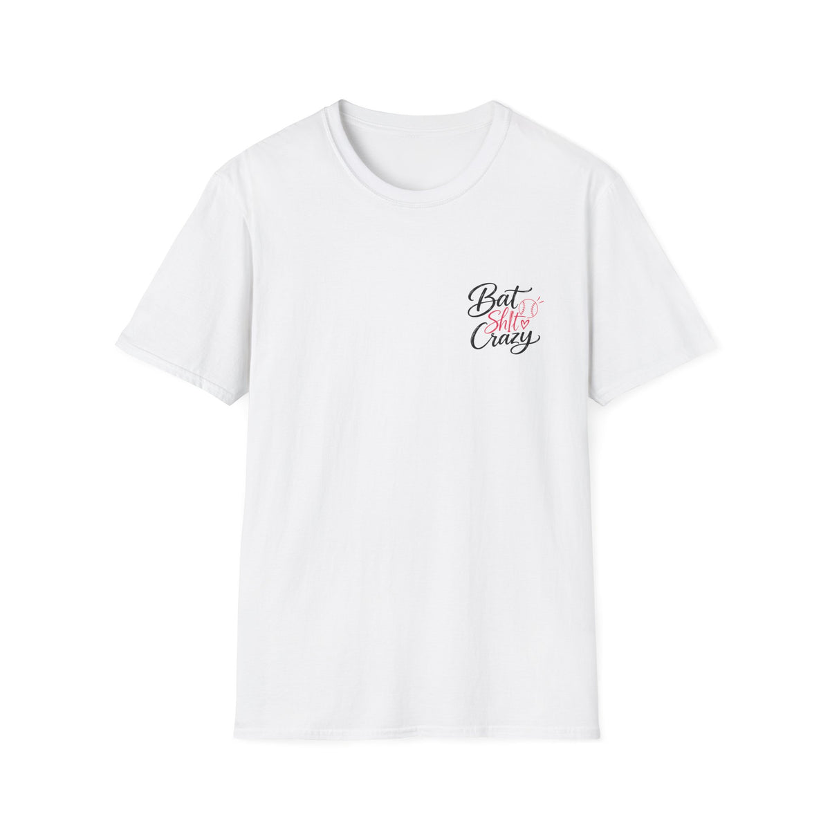 Bat Sh*t Crazy Baseball Mom Shirt – Funny Game Day Tee for Baseball & Softball Moms