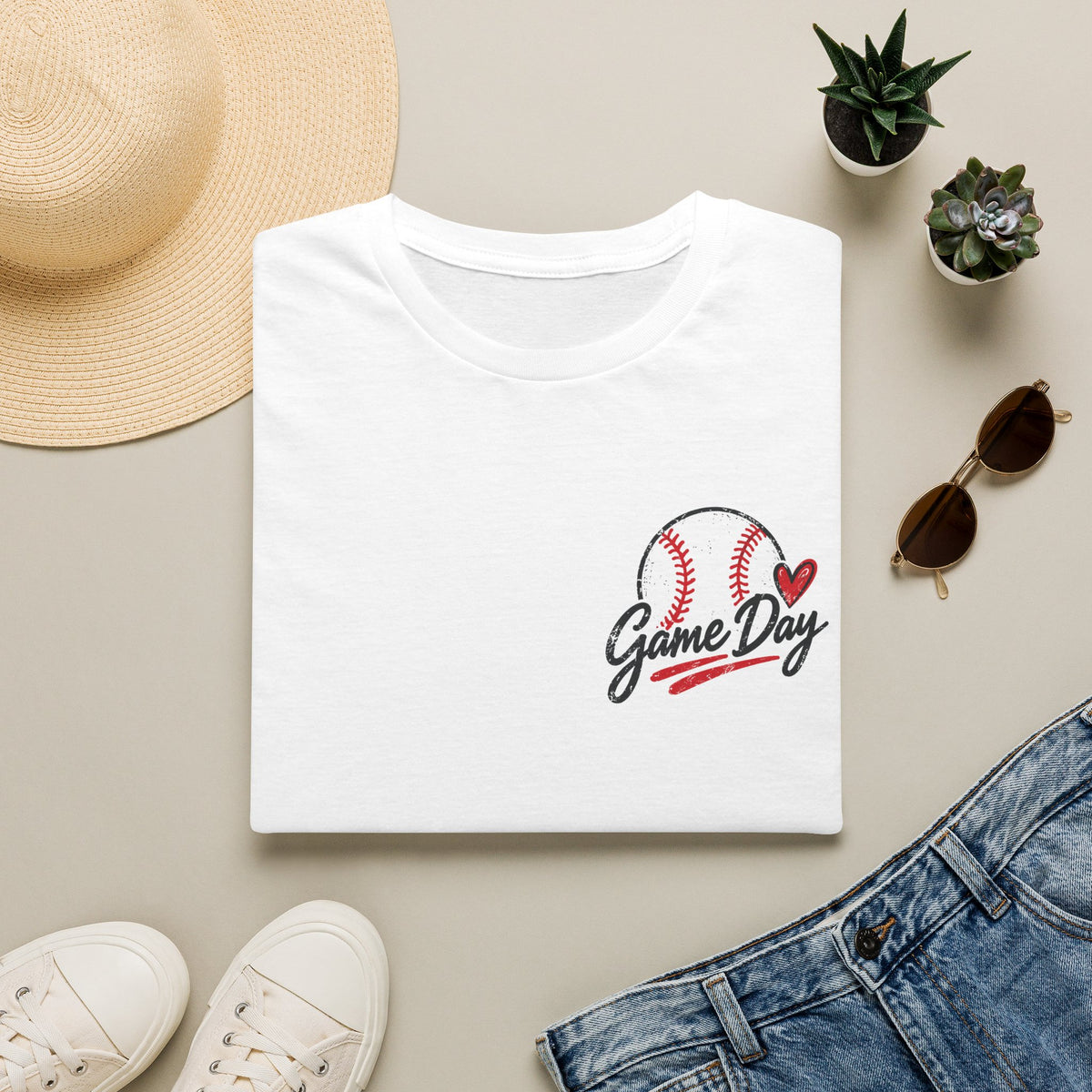 Keeping My Crazy in the Outfield Shirt – Black Baseball Mom Tee