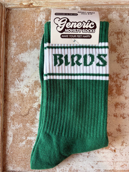 Philadelphia Eagles "Birds" Socks (Green)