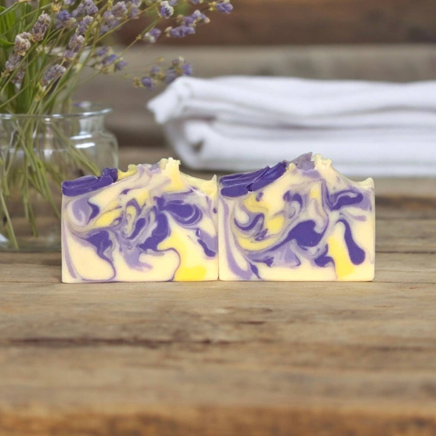 Lemon & Lavender Handmade Soap