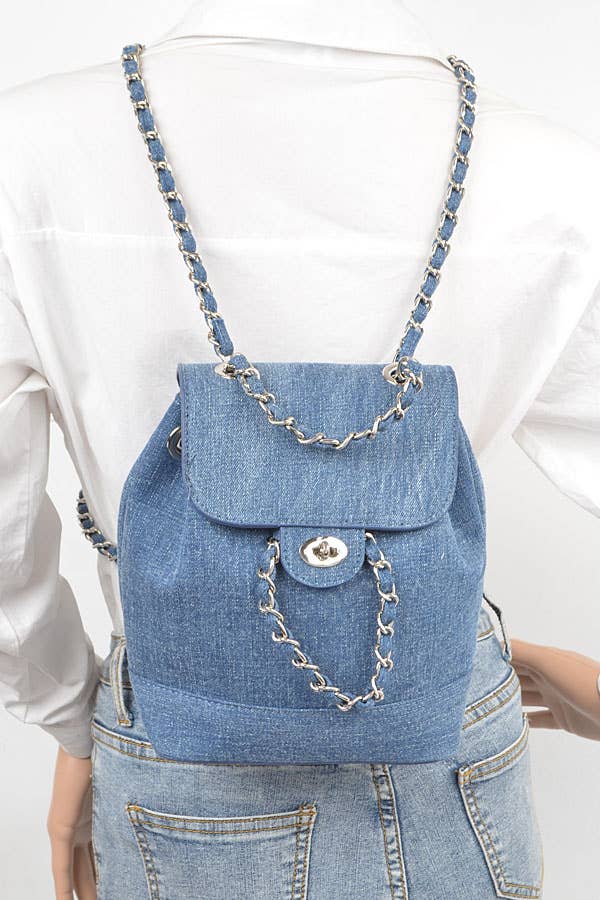 Denim BackPack