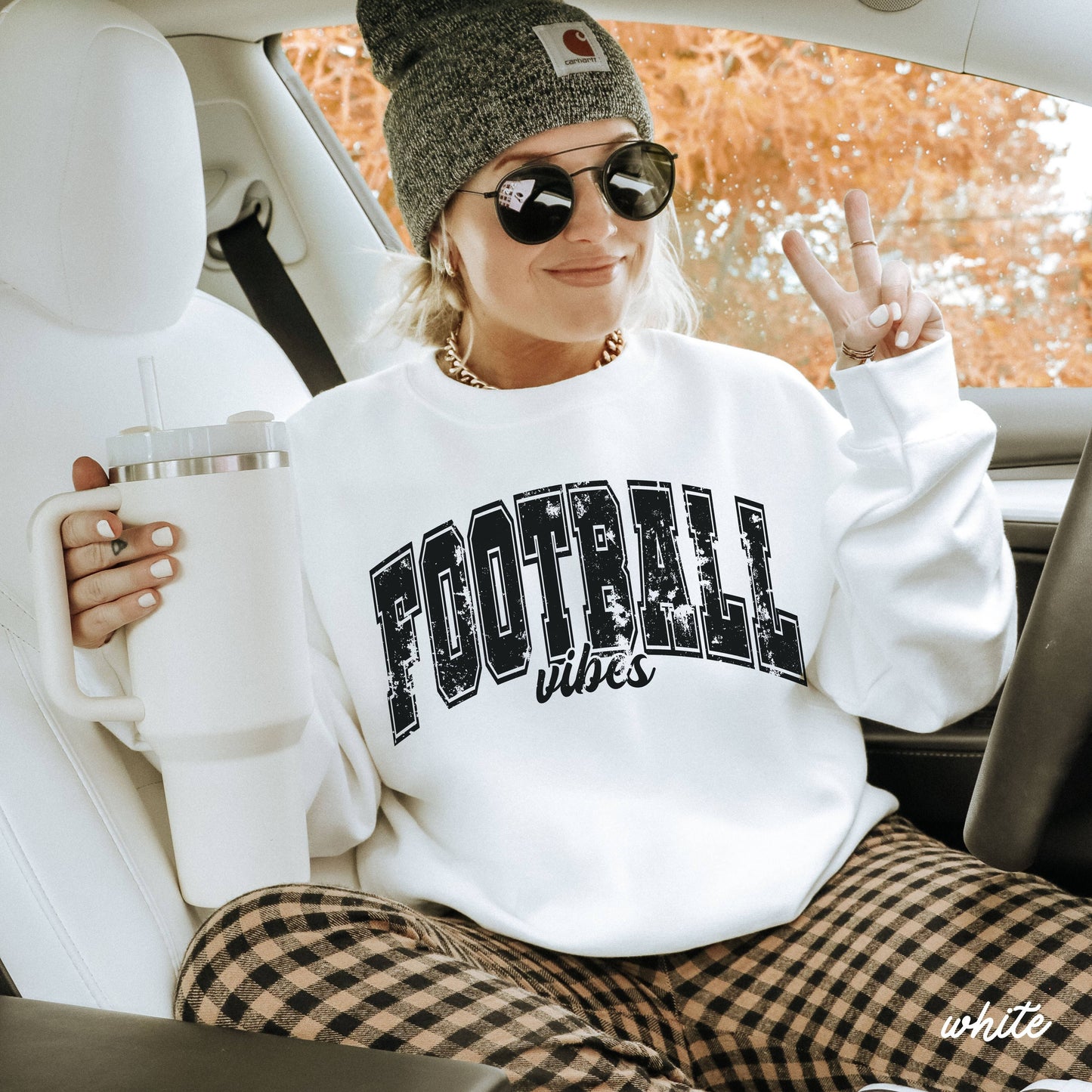Football Vibes Sweatshirt *7 Colors (S-3X)
