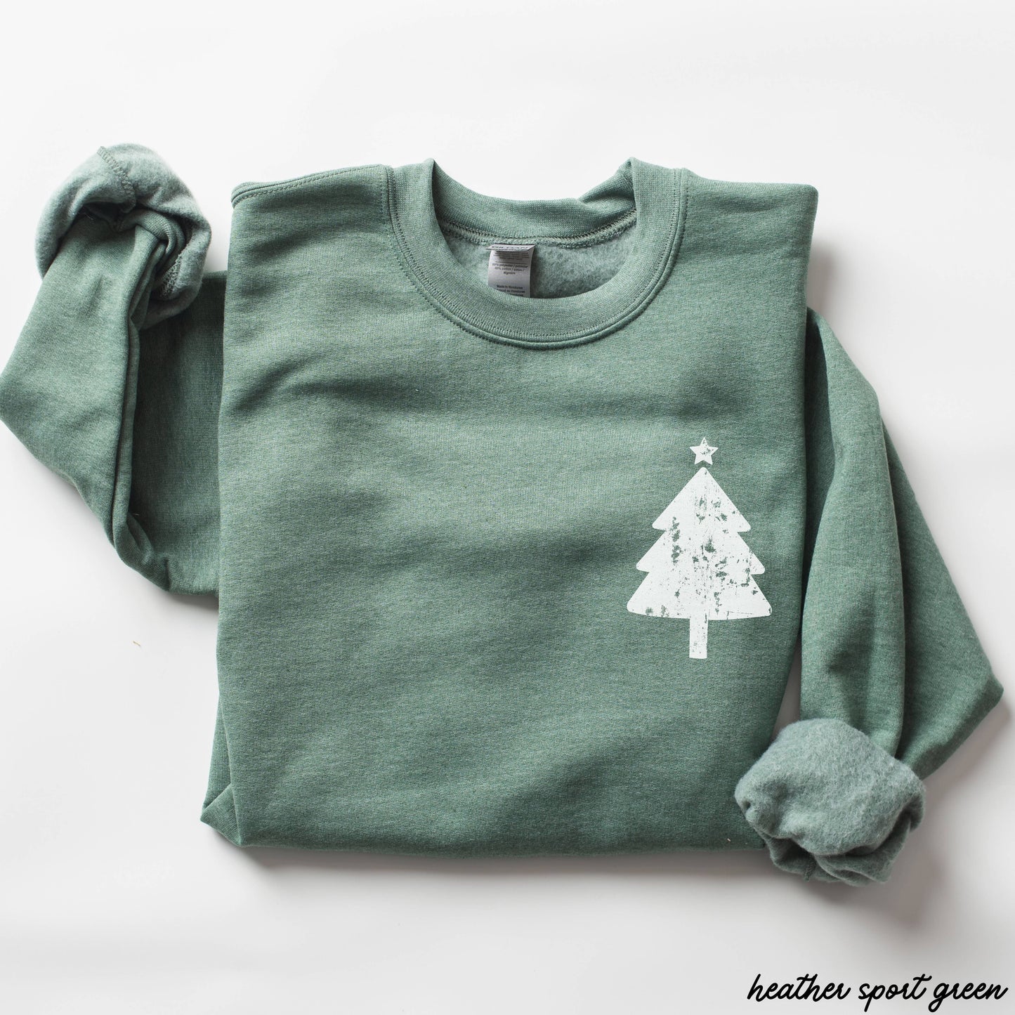 Xmas Tree Pocket Sweatshirt *6 Colors (S-3X)