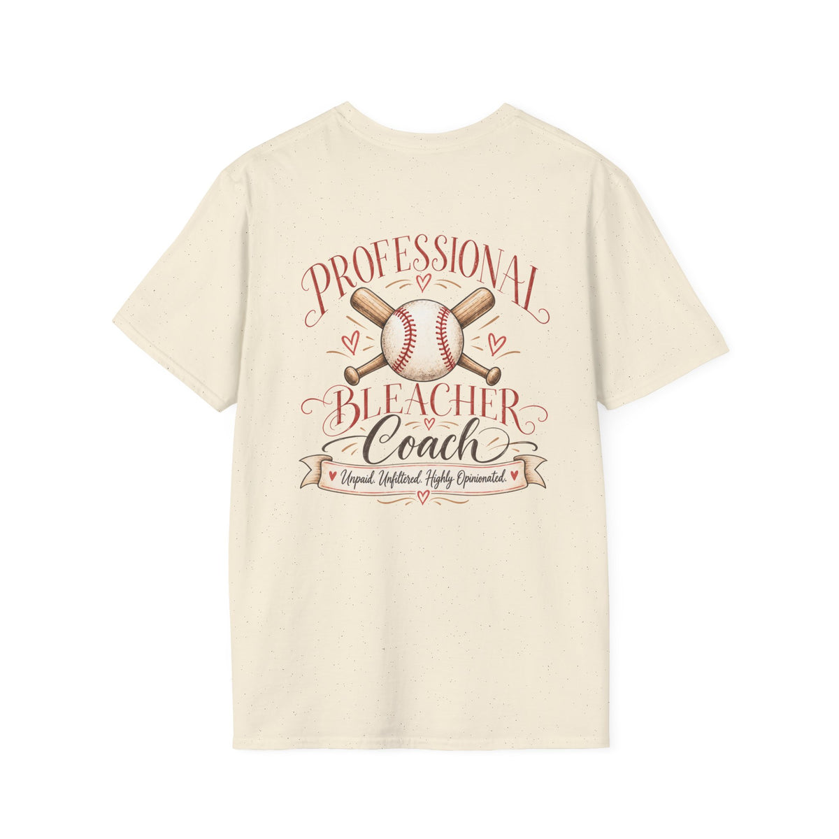 Professional Bleacher Coach Shirt – Funny Baseball Mom Tee