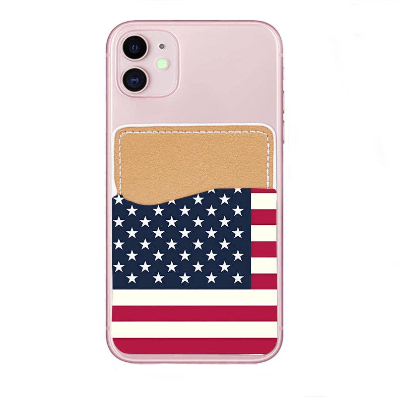 American Flag Phone Pocket