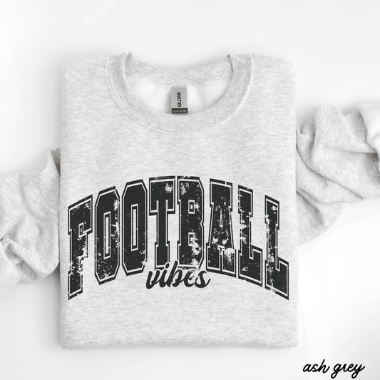 Football Vibes Sweatshirt *7 Colors (S-3X)