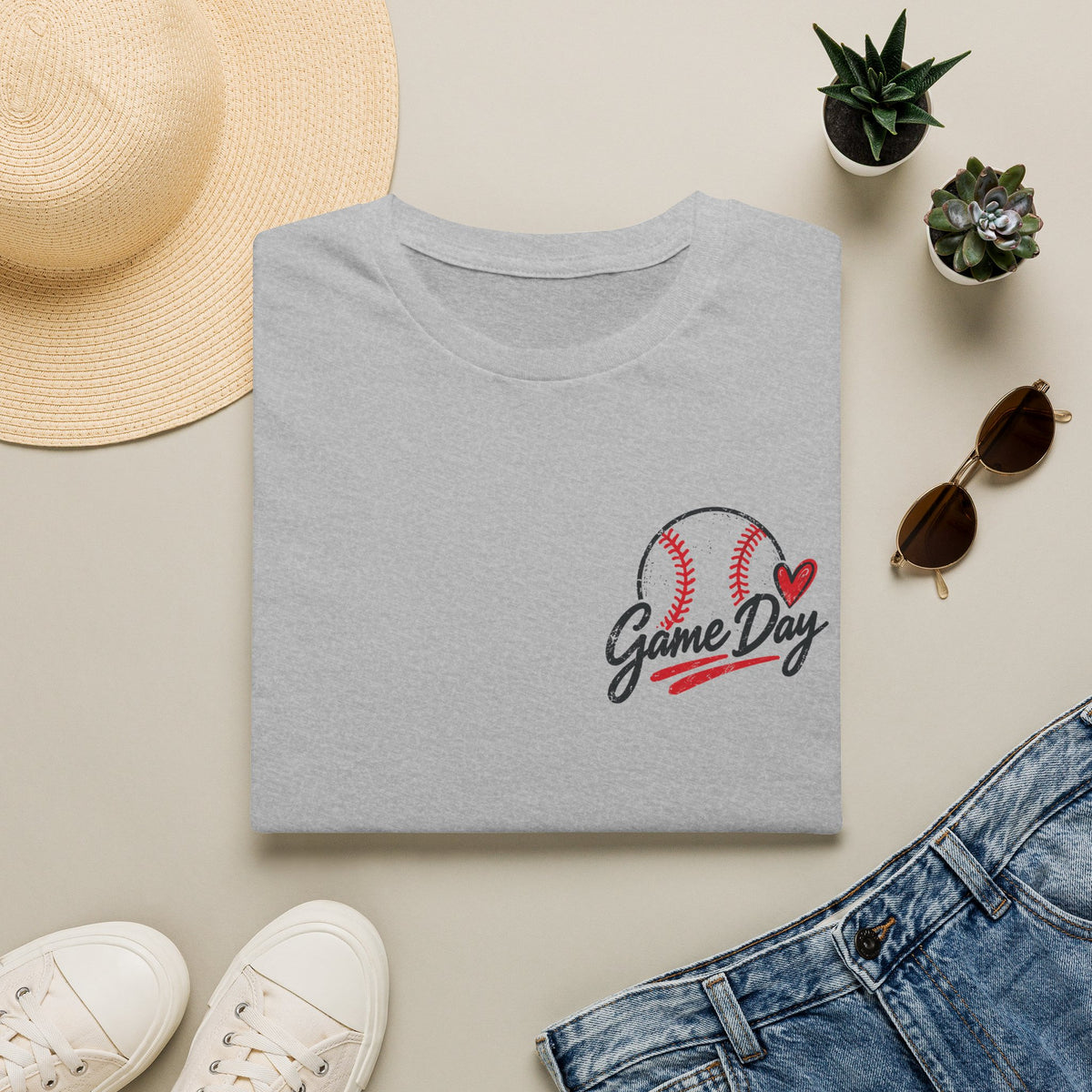 Keeping My Crazy in the Outfield Shirt – Black Baseball Mom Tee