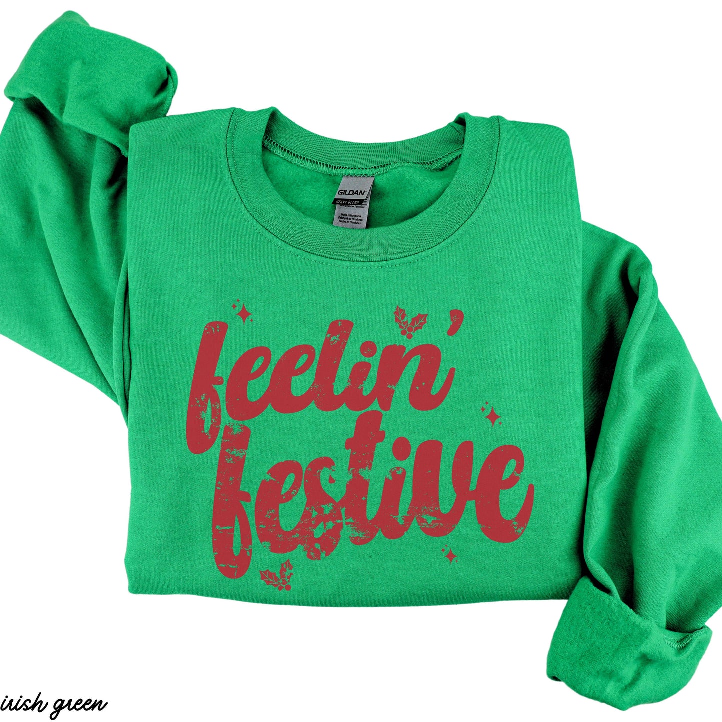 Feelin' Festive Sweatshirt *6 Colors (S-3X)