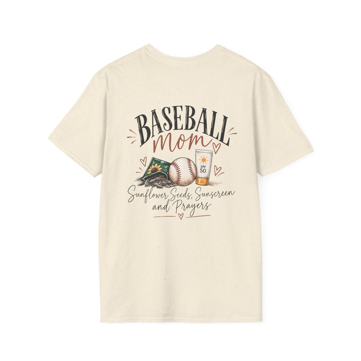 Baseball Mom Shirt- Sunflower Seeds, Sunscreen & Prayers