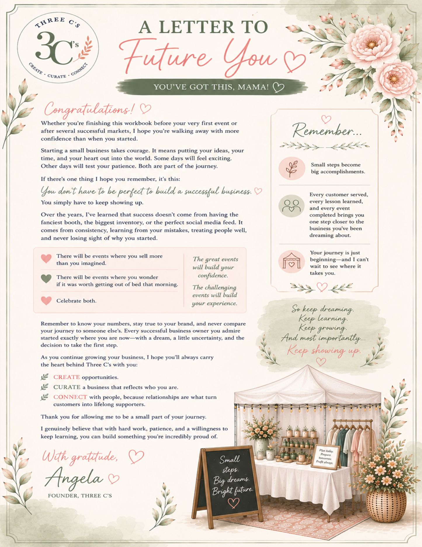 Pop-Up Vendor Success Workbook
