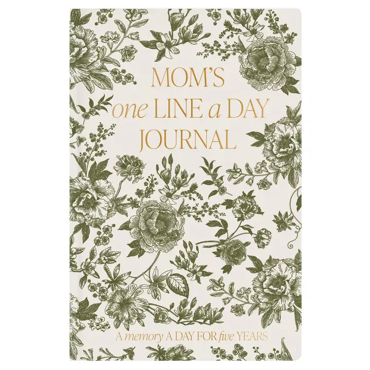 Mom's One Line A Day Journal (Green)