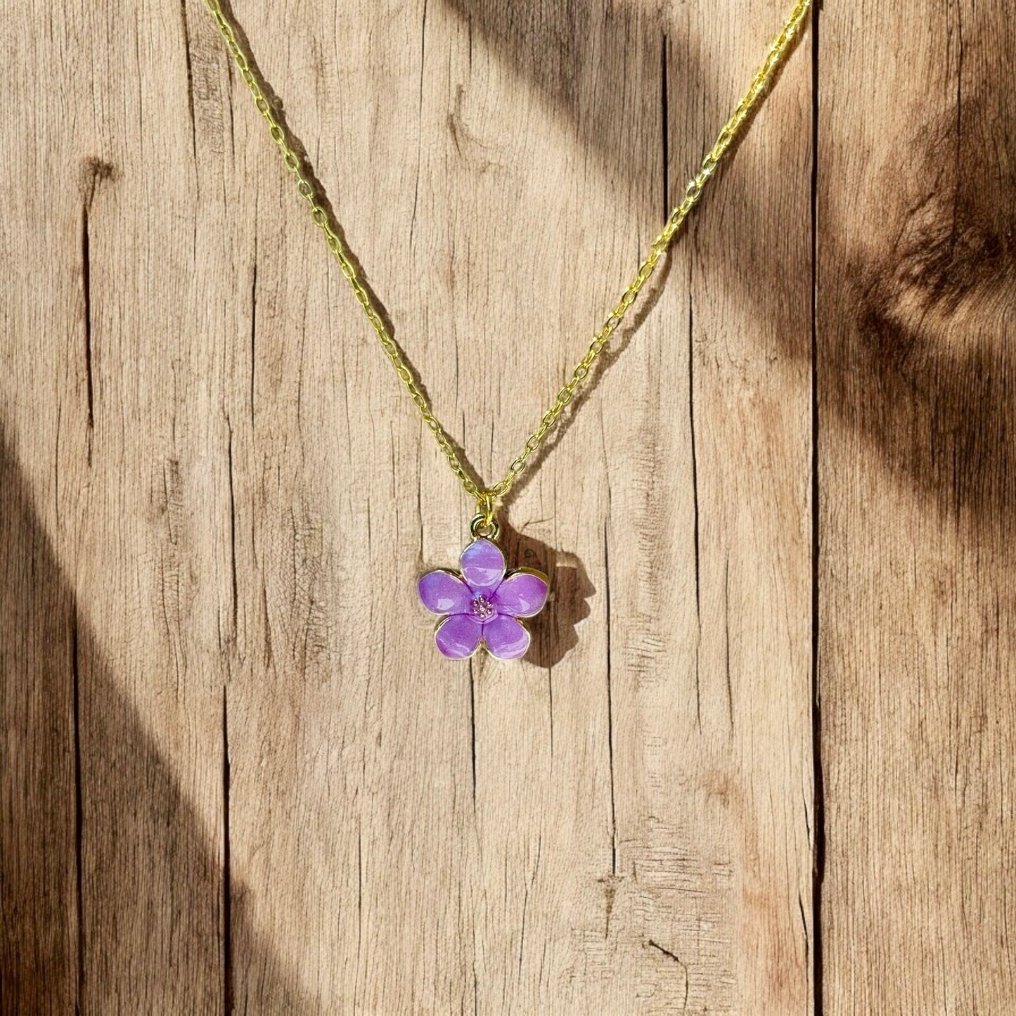 18" Cherry Blossom Necklaces (5 Colors Available)