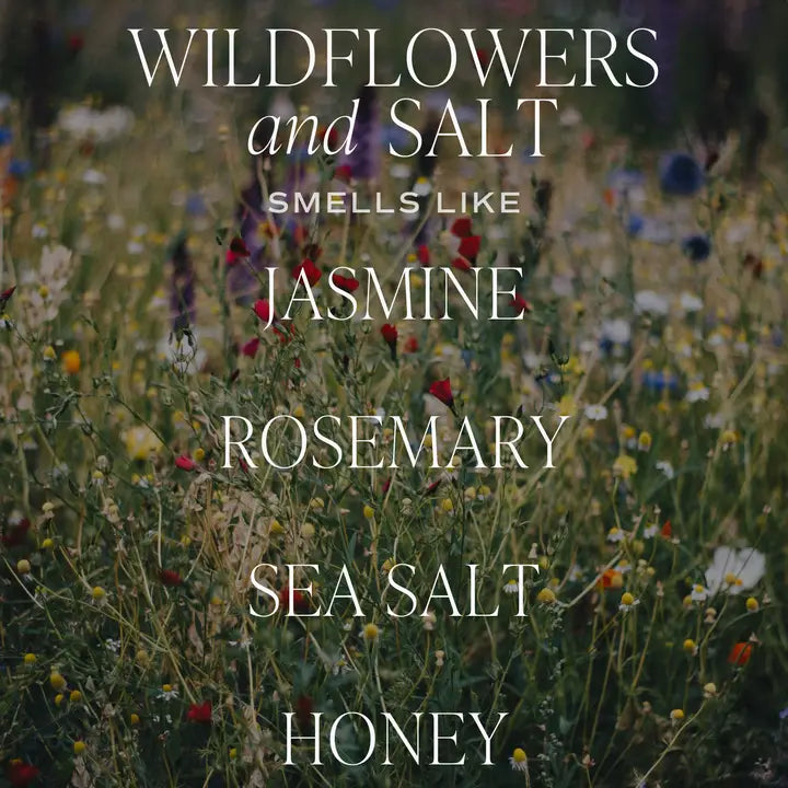 Wildflowers & Salt 9 oz Soy Candle