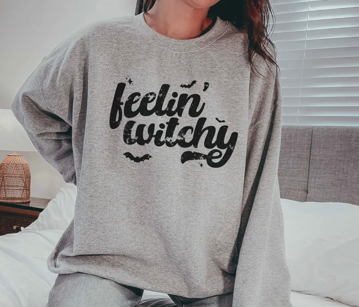 Feelin' Witchy Crewneck Sweatshirt