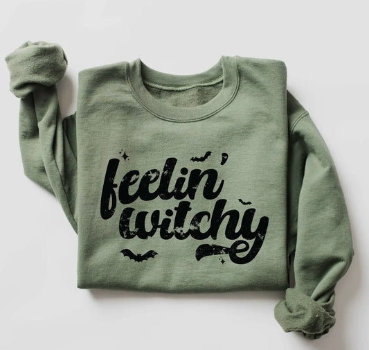 Feelin' Witchy Crewneck Sweatshirt