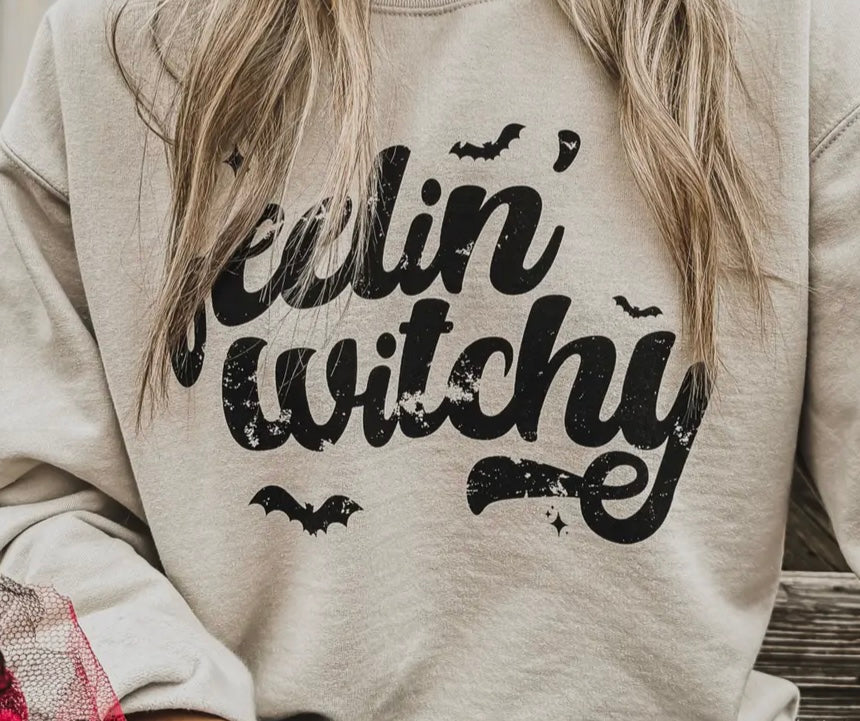 Feelin' Witchy Crewneck Sweatshirt