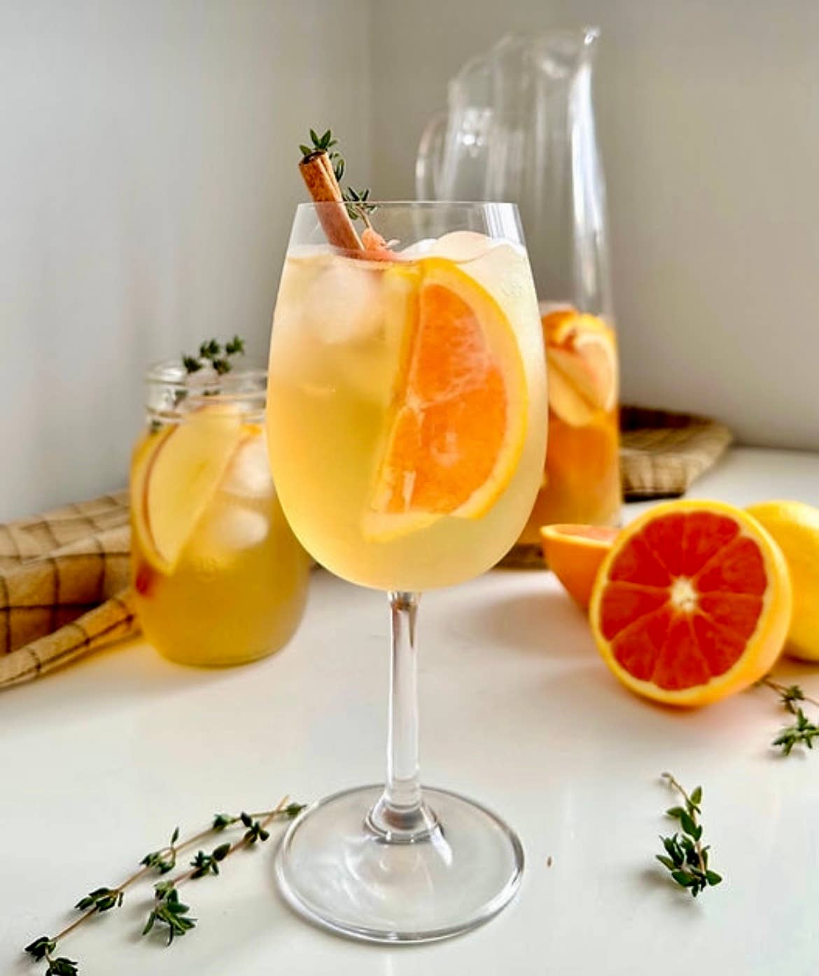Fall Sangria Mix – Apple Cider & Spiced White Wine Cocktail