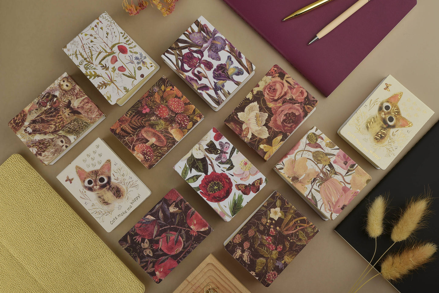 A7 Tear-Away Notepad  - Soft Petals