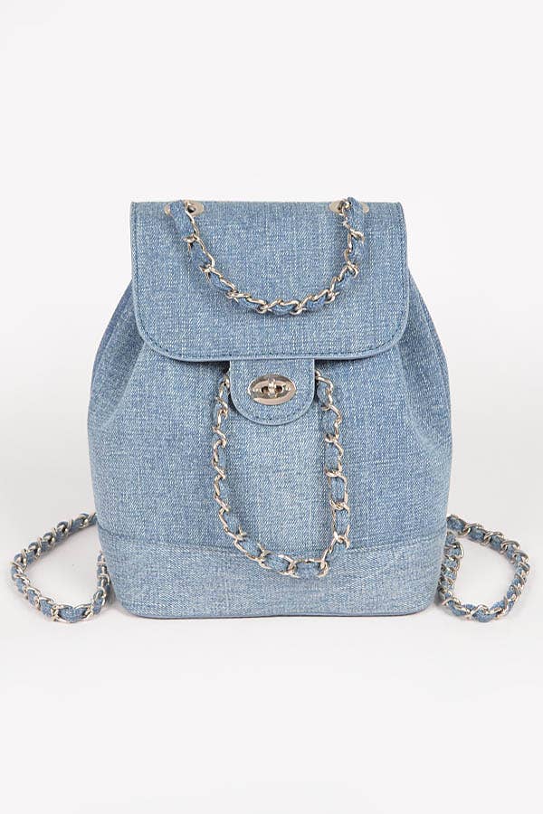 Denim BackPack