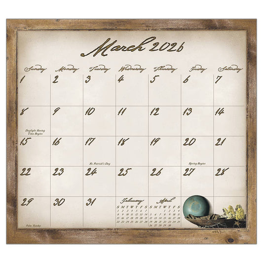 Simple Treasures 2026 Magnetic Calendar Pad