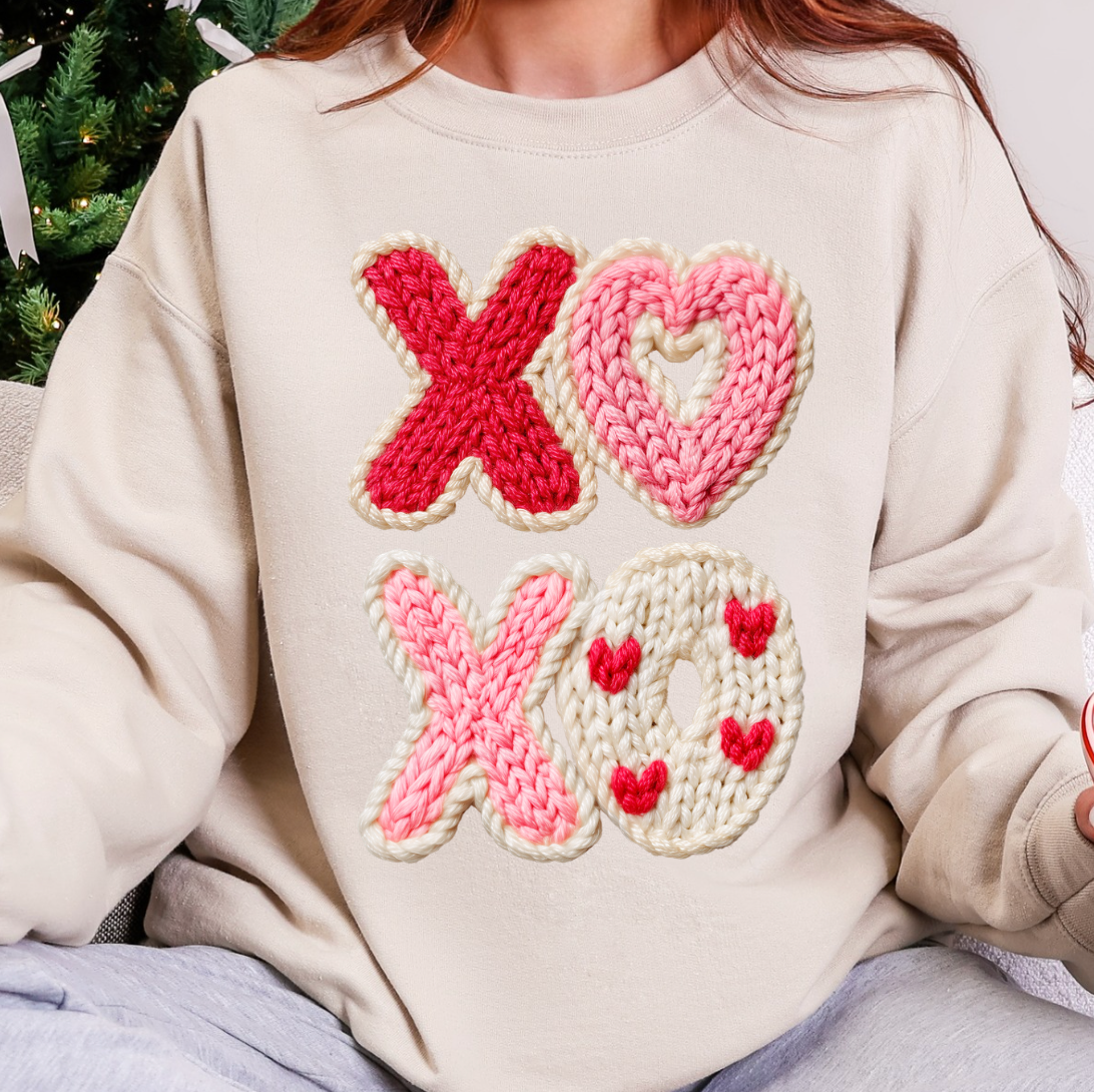 XOXO Knit Tee or Sweatshirt