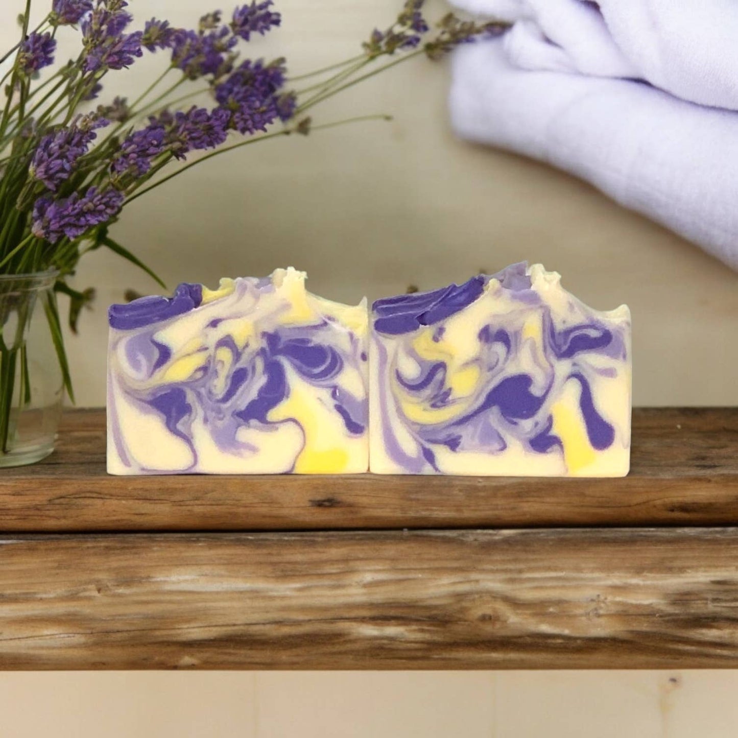 Lemon & Lavender Handmade Soap