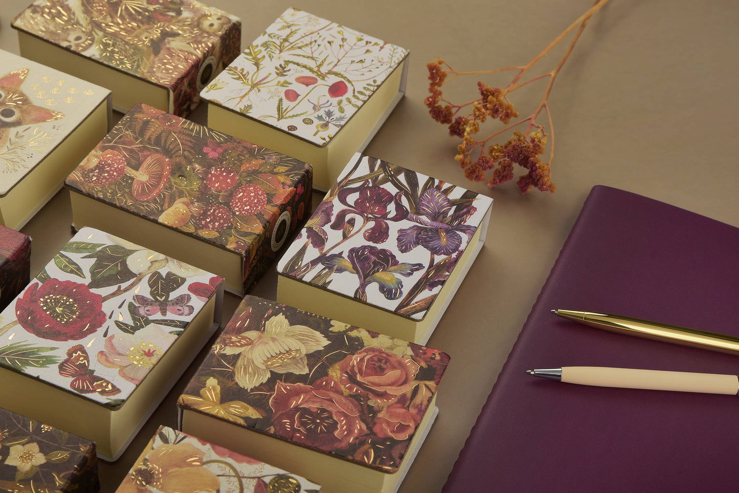 A7 Tear-Away Notepad  - Soft Petals