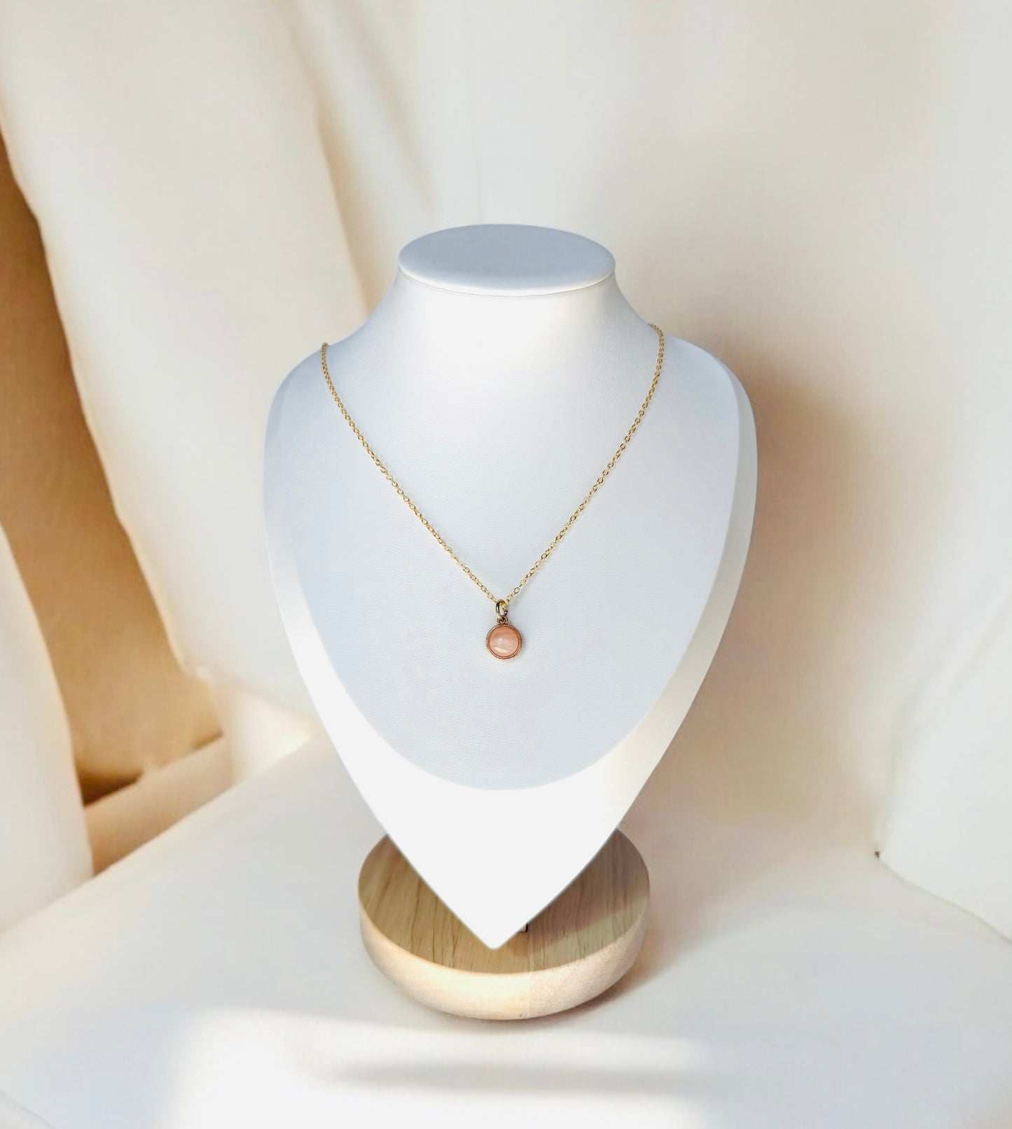 Rose Quartz 18" Necklace